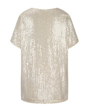 Pailletten T-shirt Dames – Stijlvol Glinsterend Shirt voor Feestelijke Gelegenheden