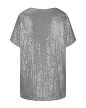 Pailletten T-shirt Dames – Stijlvol Glinsterend Shirt voor Feestelijke Gelegenheden