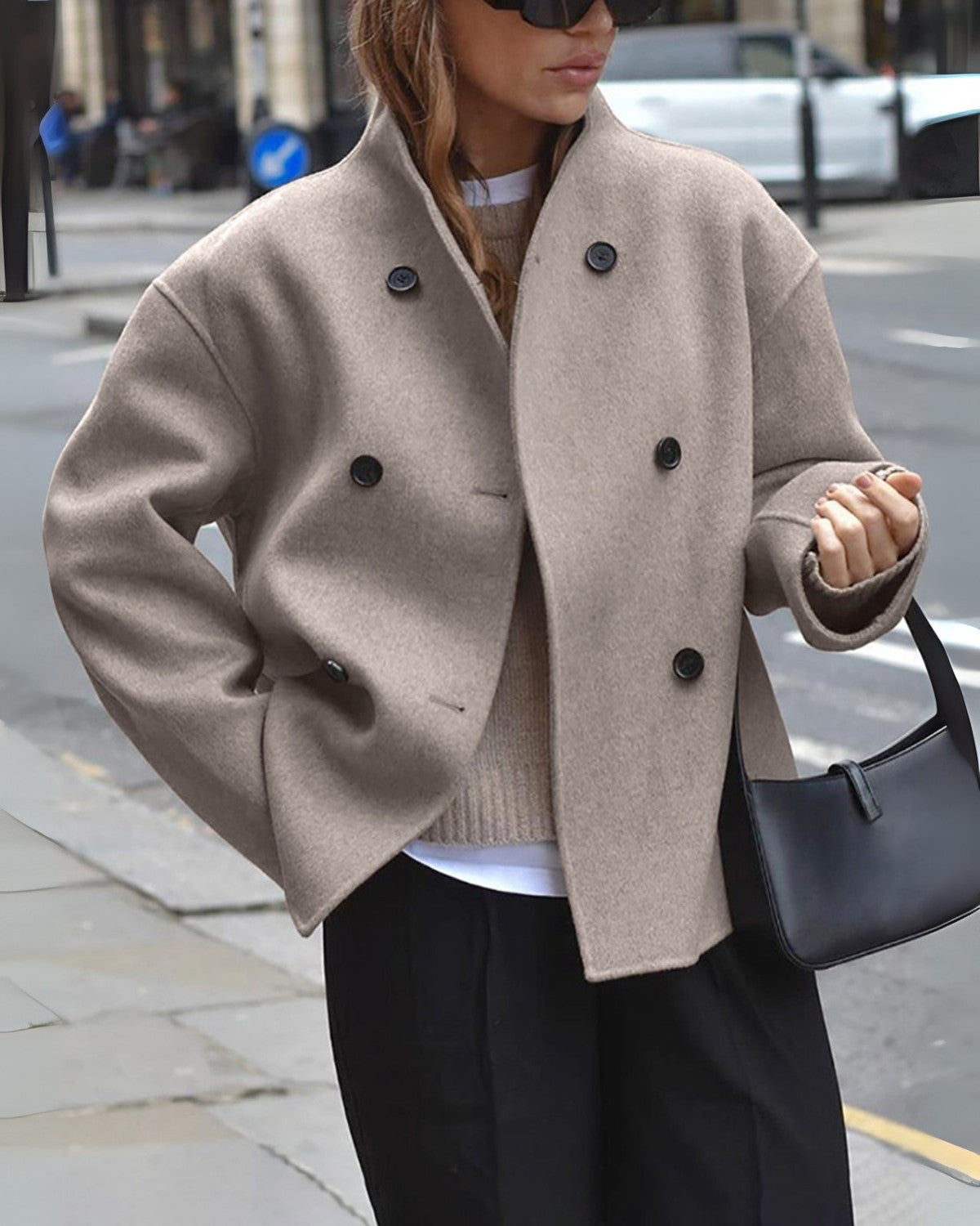 Oversized Button-Down Jas Dames – Stijlvolle Herfstjas met Tijdloos Design