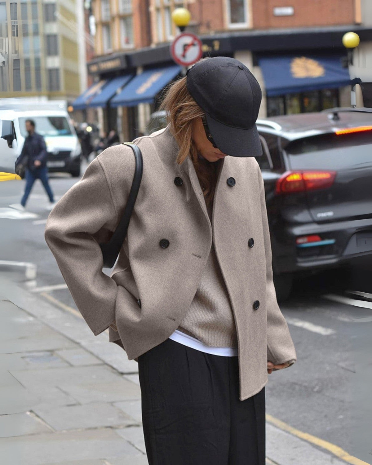Oversized Button-Down Jas Dames – Stijlvolle Herfstjas met Tijdloos Design