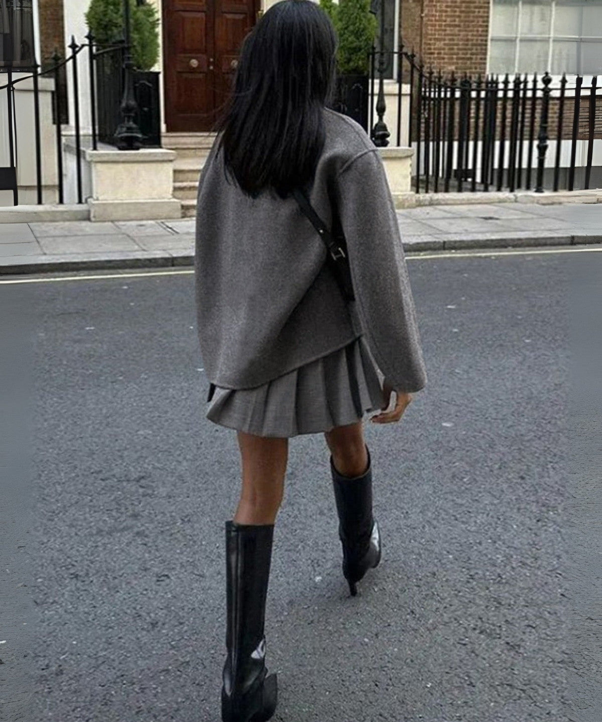 Stijlvolle_oversized_button-down_jas_-_Dames_donkergrijs_2.jpg