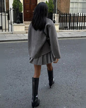 Oversized Button-Down Jas Dames – Stijlvolle Herfstjas met Tijdloos Design