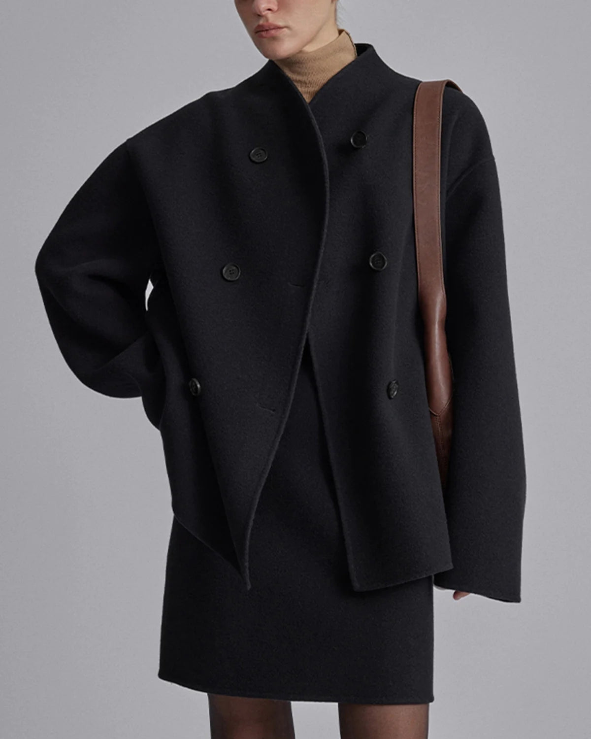 Oversized Button-Down Jas Dames – Stijlvolle Herfstjas met Tijdloos Design