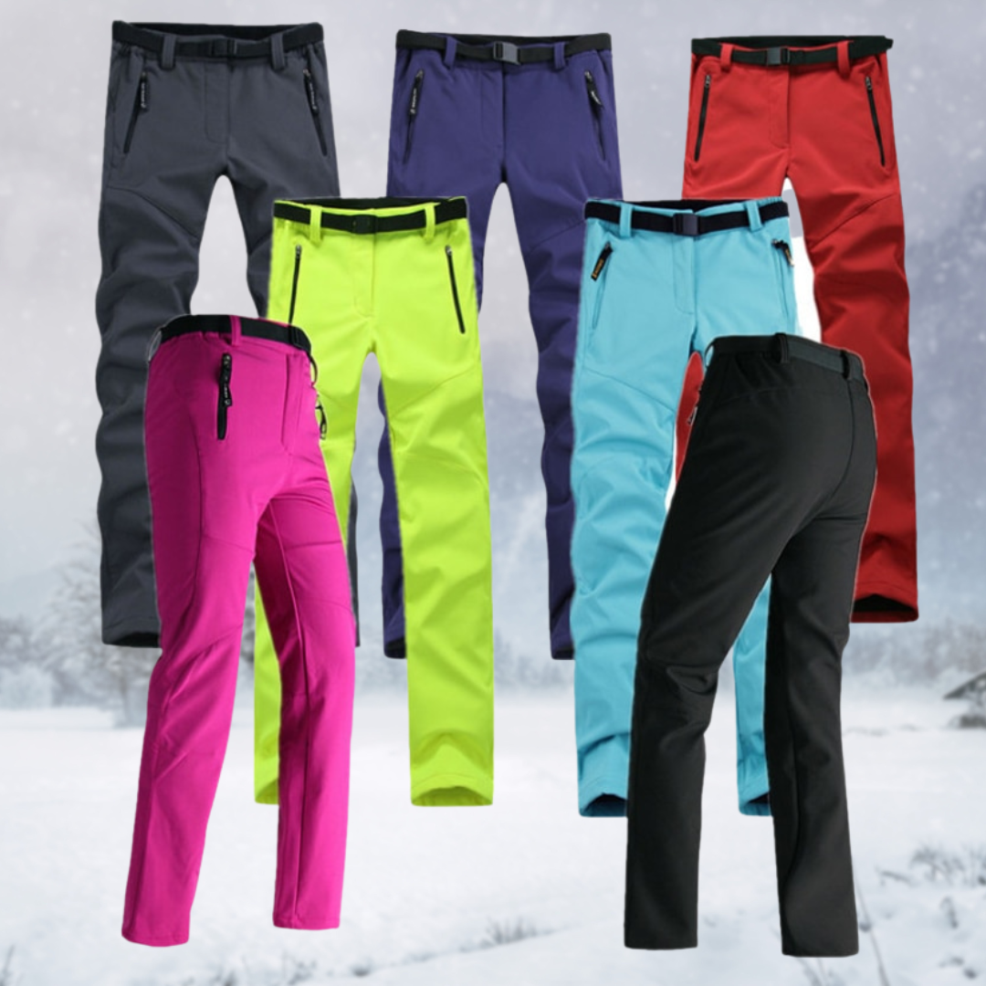 Waterdichte en slijtvaste wandelbroek dames – warm & comfortabel