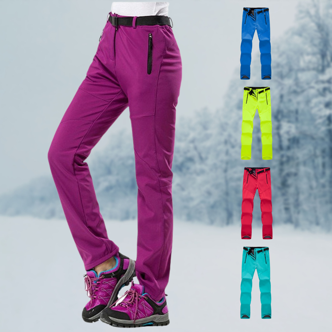 Waterdichte en slijtvaste wandelbroek dames – warm & comfortabel