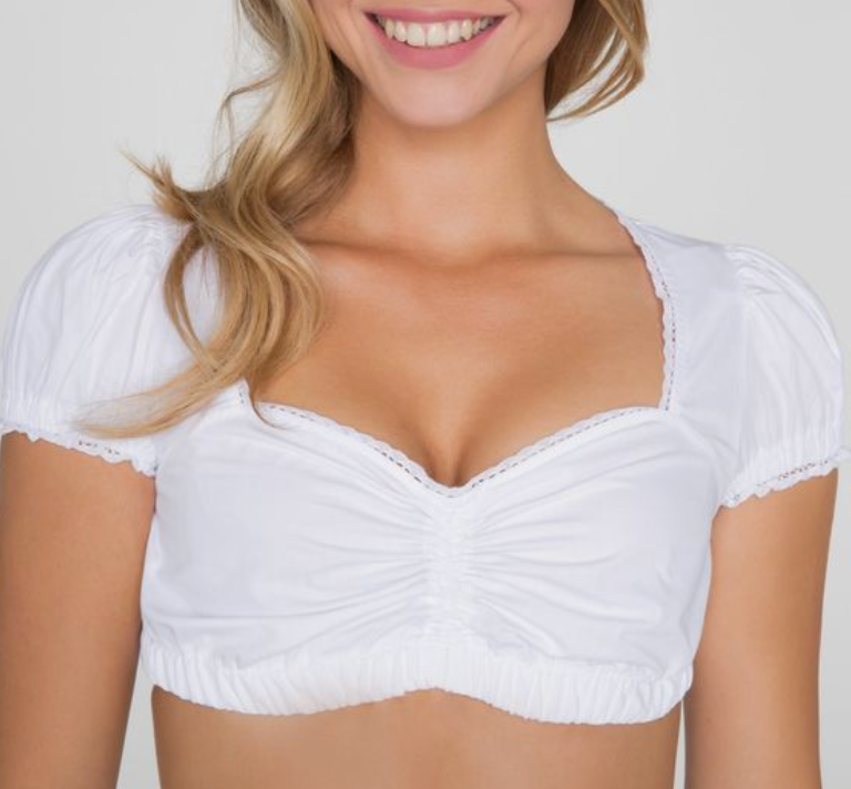 MIA Dames Dirndl – Traditioneel Oktoberfest Kostuum met Schort en Blouse