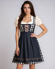 Traditionele Oktoberfest Dirndl Jurk – Authentiek Beiers Design voor Dames