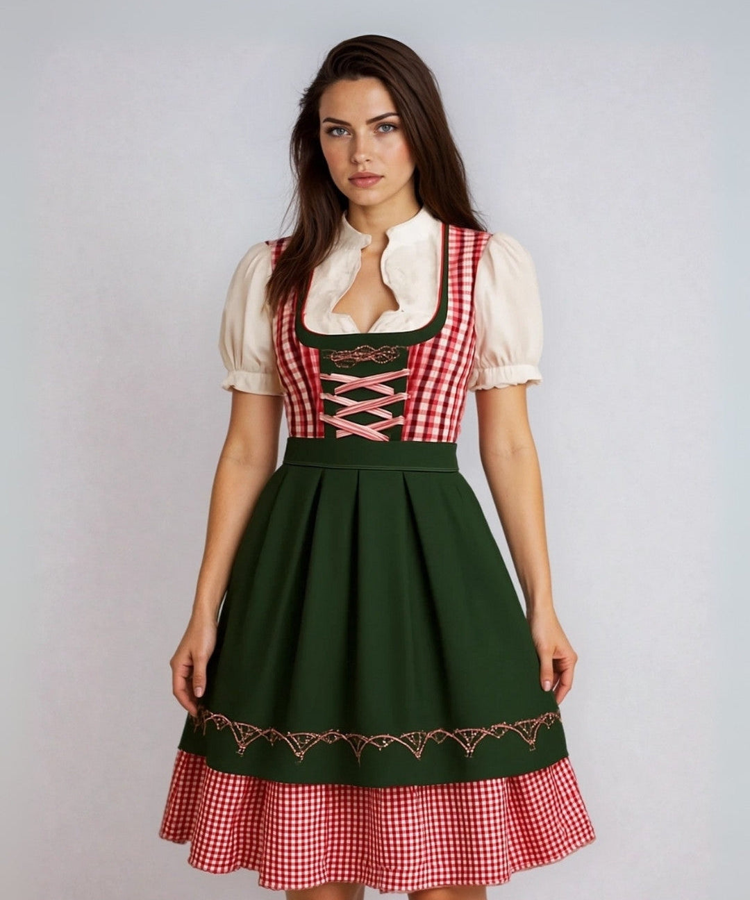 Oktoberfest dirndl jurk dames – traditionele Beierse jurk met authentieke details