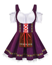 Traditionele Oktoberfest Outfit Dames – Dirndl & Lederhosen Set