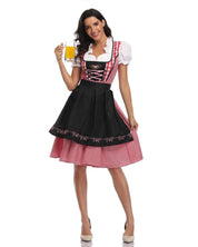 Traditionele Oktoberfest Outfit Dames – Dirndl & Lederhosen Set