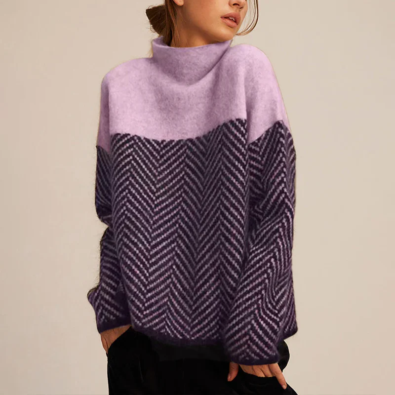Maeve – Zachte dames coltrui | Luxe gebreide trui met tijdloze elegantie & warme pasvorm