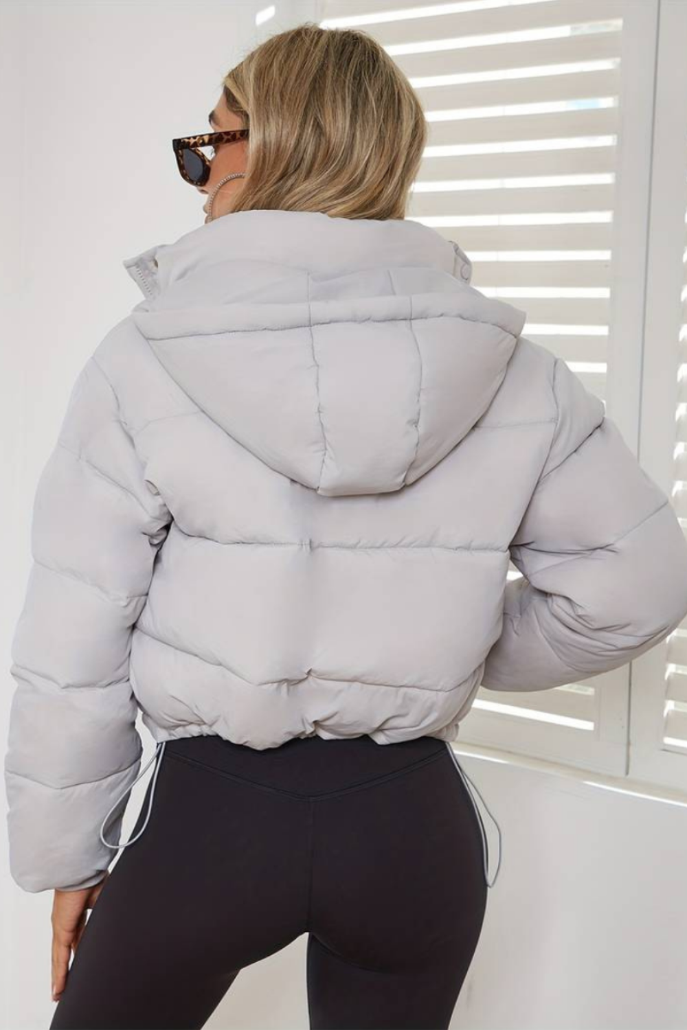 Amara geplooid slim-fit jas dames – stijlvol & flatterend ontwerp