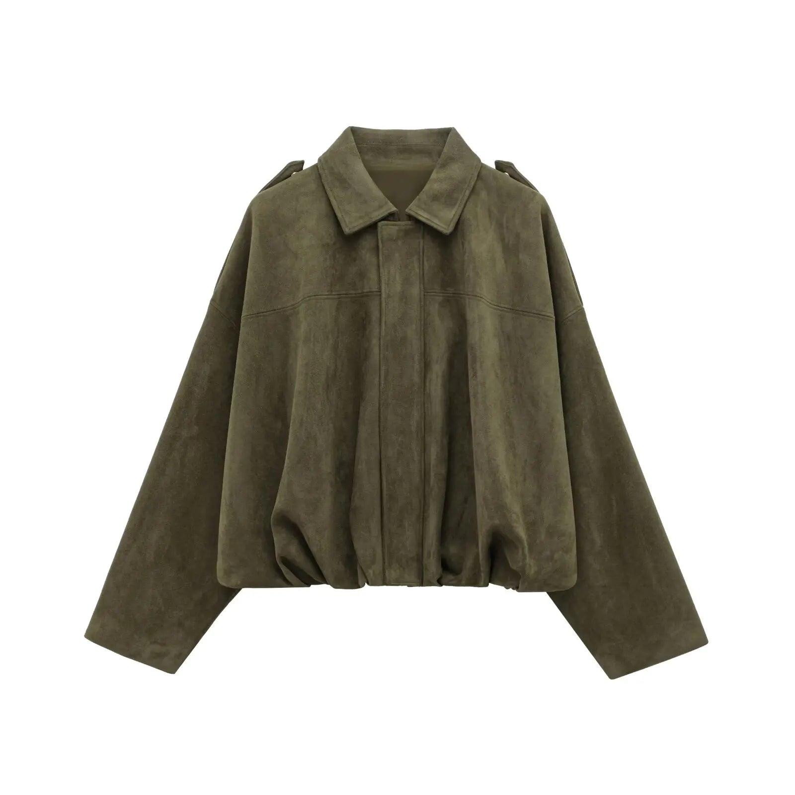 Vero – Dames Korte winterjas | Suede Look, Relaxed Fit