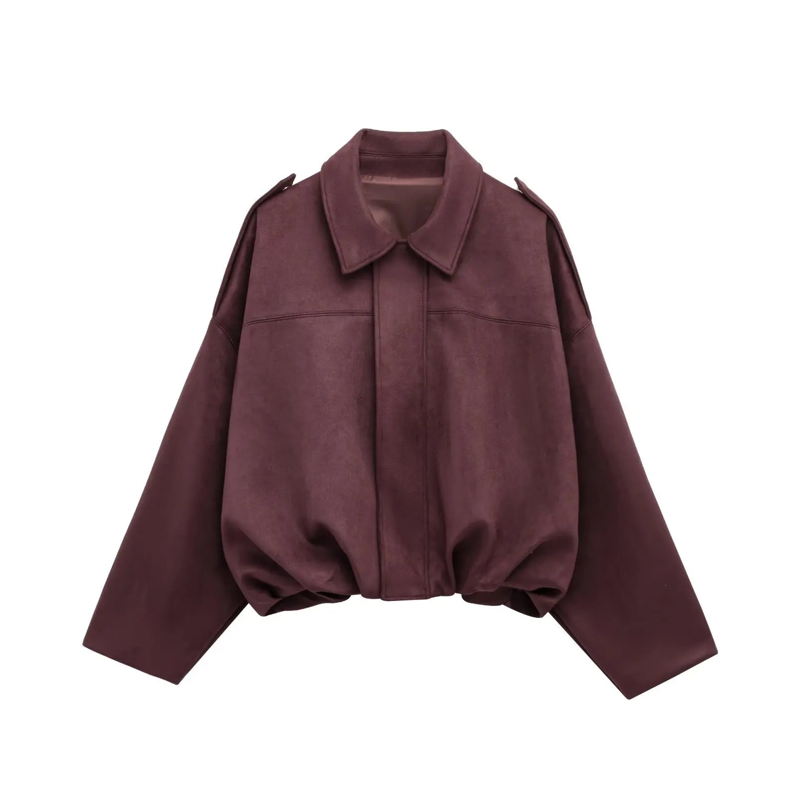 Vero – Dames Korte winterjas | Suede Look, Relaxed Fit