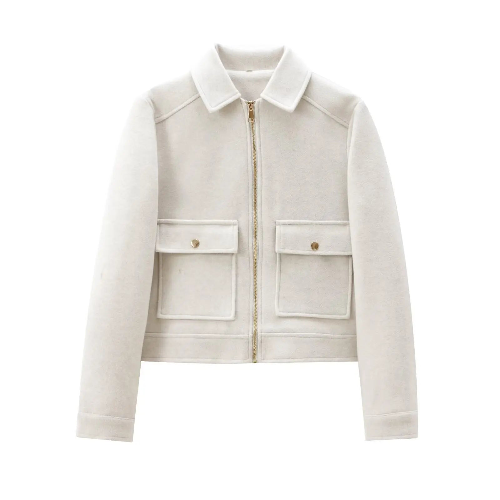 Vero – Dames Winterjas | Lange Mouwen, Rits, Elegant Design