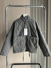 Vero – Dames Winterjas met Vintage Design en Hoge Kraag