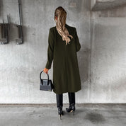 Lange Winterjas Dames – Herlen | Klassiek & Warm
