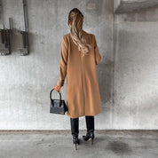 Lange Winterjas Dames – Herlen | Klassiek & Warm