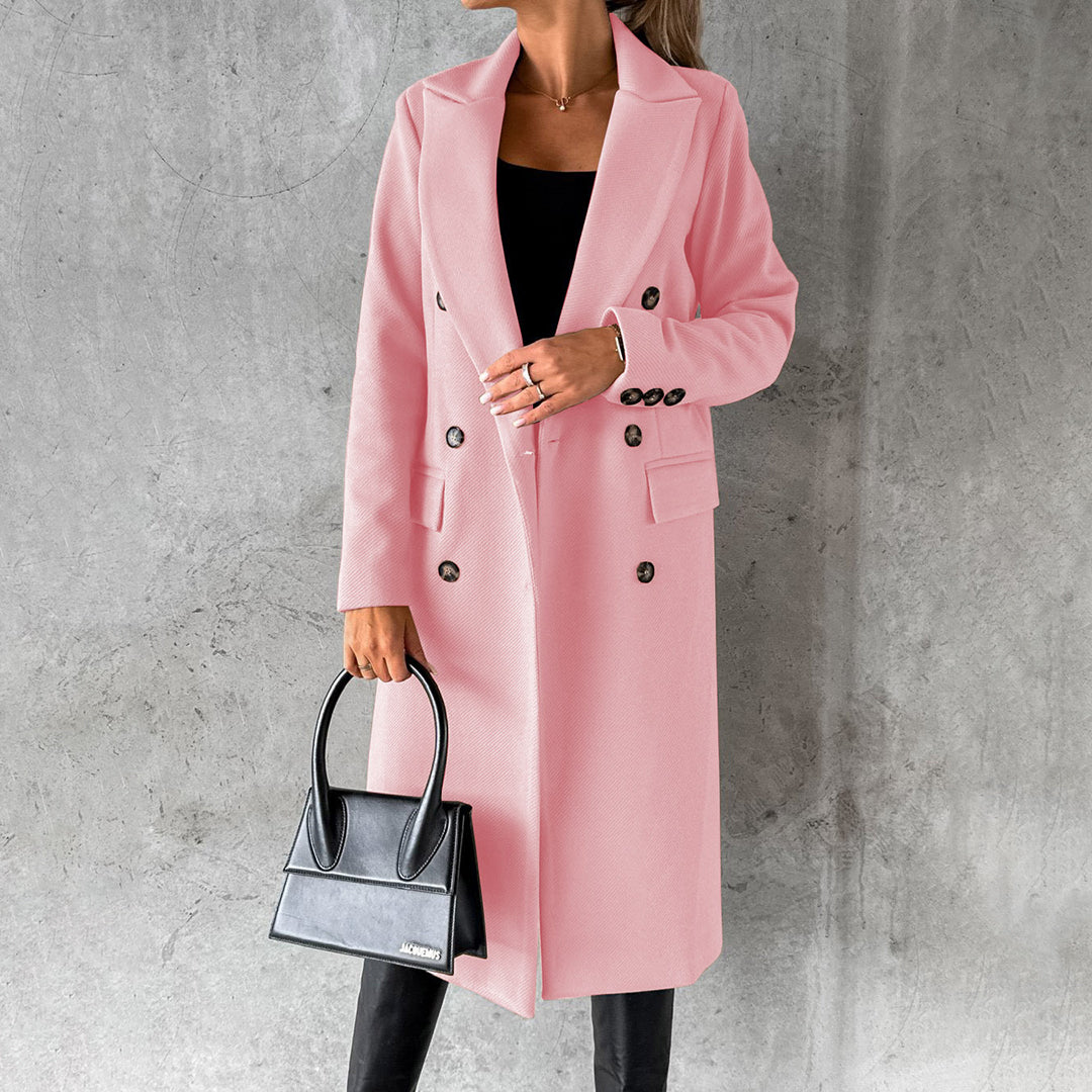 Lange Winterjas Dames – Herlen | Klassiek & Warm