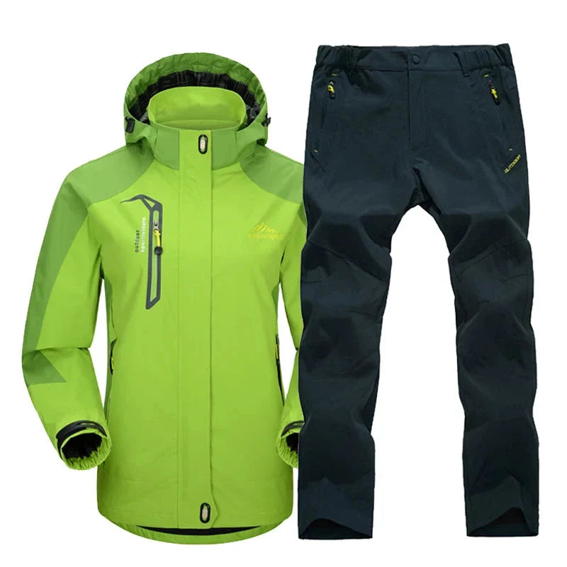 Dames Regenpak – Waterdicht Wandelpak met Jas & Broek | Ademend & Lichtgewicht