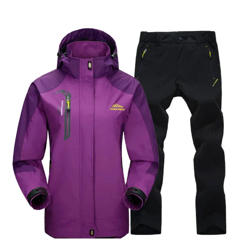 Dames Regenpak – Waterdicht Wandelpak met Jas & Broek | Ademend & Lichtgewicht