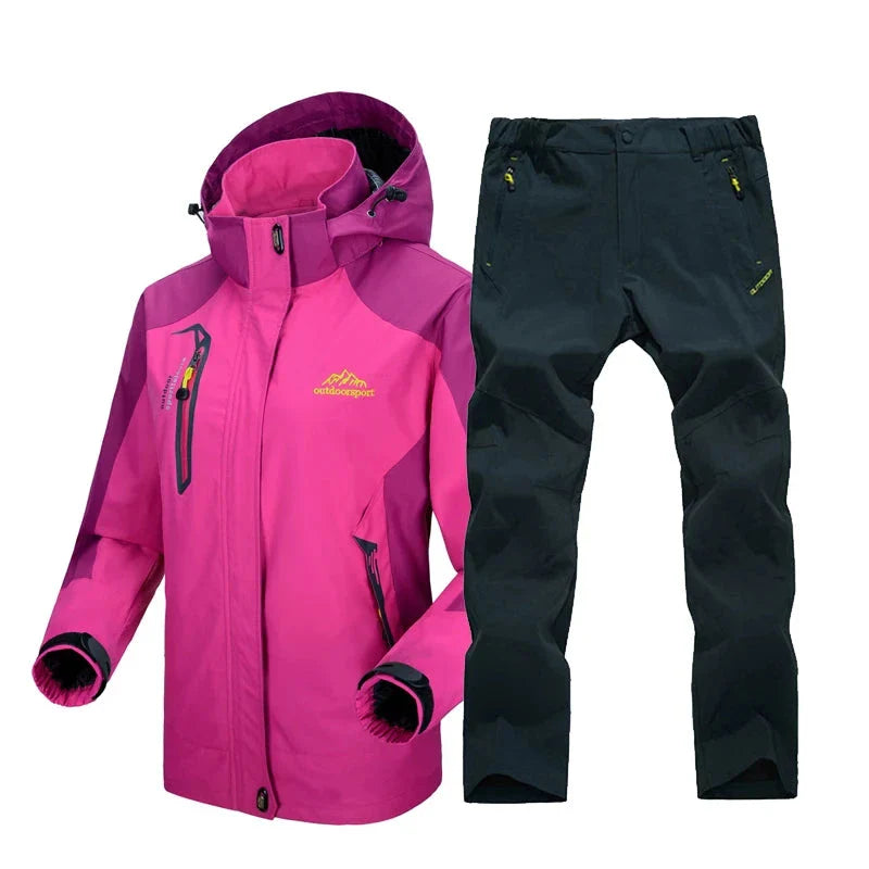 Dames Regenpak – Waterdicht Wandelpak met Jas & Broek | Ademend & Lichtgewicht