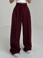 Jane – Elegante dames pantalon met wijde pijpen | Hoge taille & chique comfortbroek