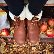 Waterdichte dames snowboots met wolvoering – warme winterlaarzen met gripzool