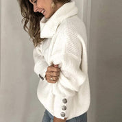 Vardi Dante Tila Lichte Turtleneck Pullover – Zachte Damestrui met Stijlvolle Details