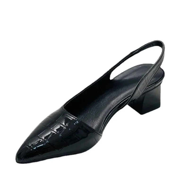Lara Orthopedische Pumps – Elegante Damespumps met Croco-Design en Comfortabel Voetbed