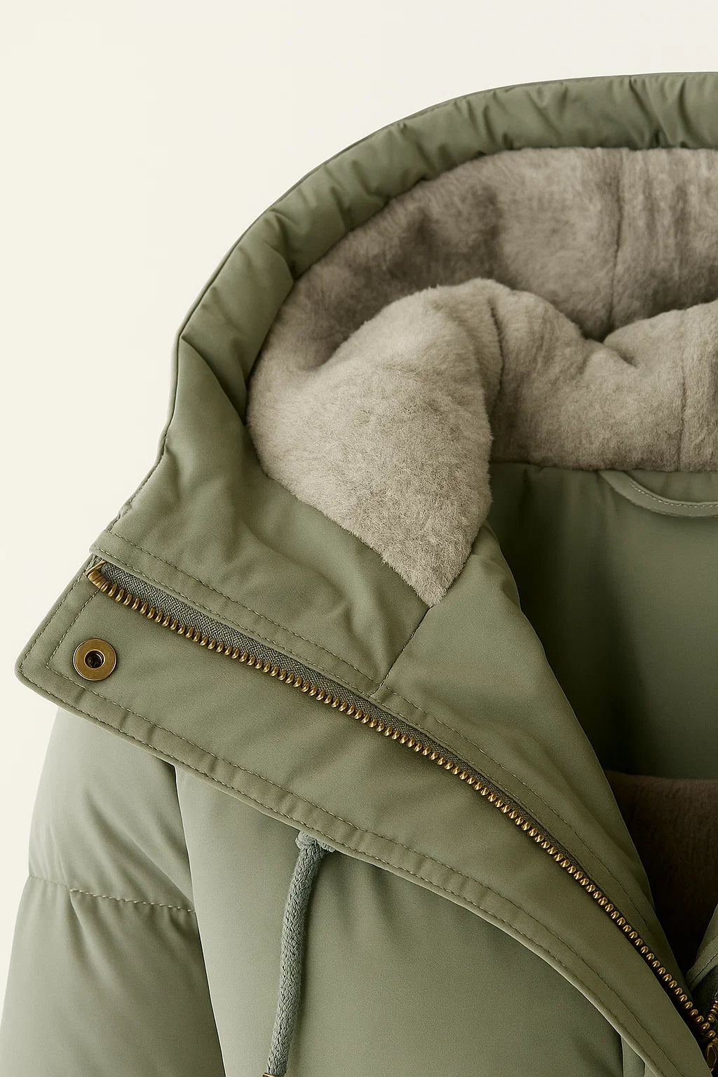Pufferjas Dames – Zwarte Comfortabele Winterjas met Isolatie