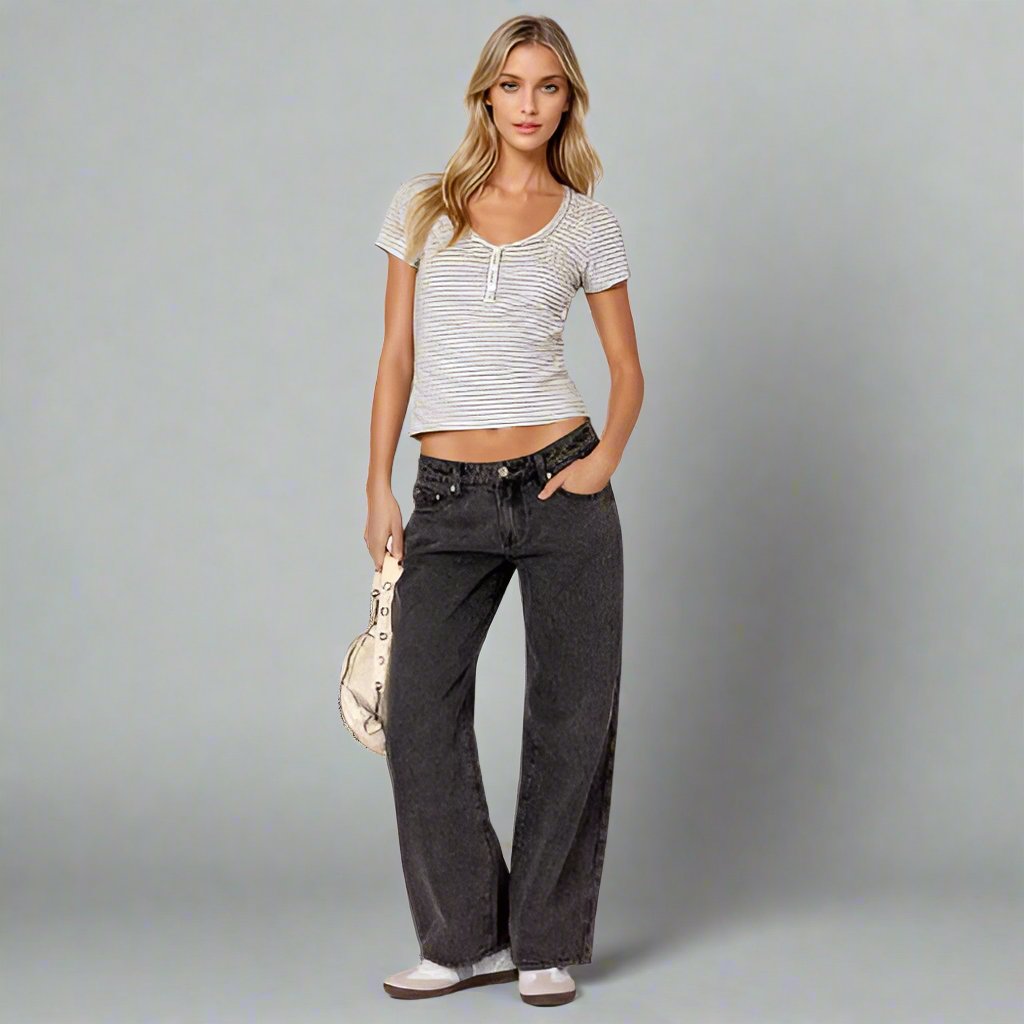 Low rise jeans dames – stijlvolle en comfortabele spijkerbroek | Heidi-Mode