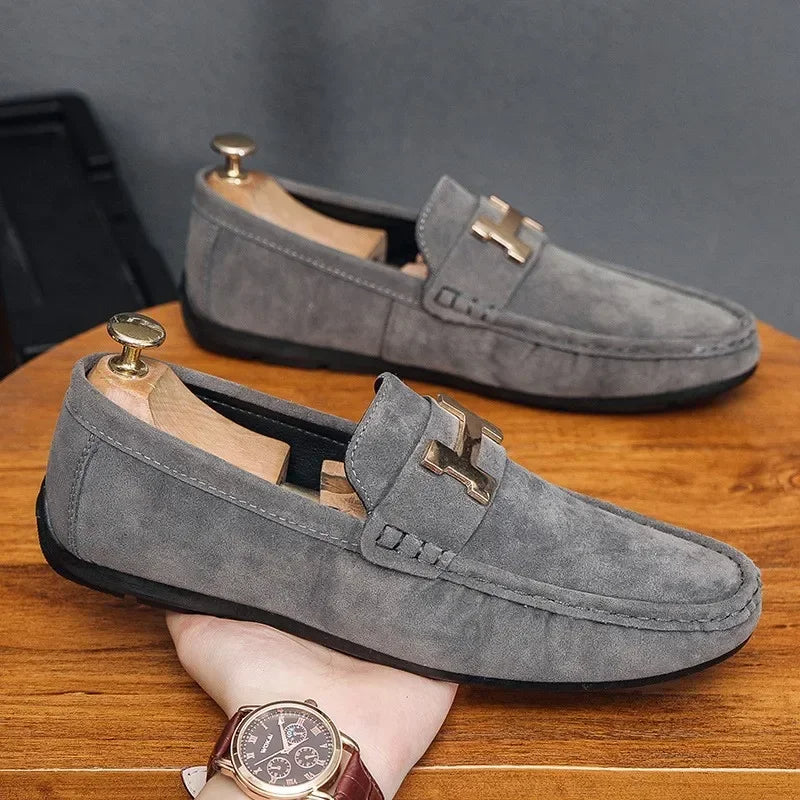 Finn Suède Loafers Dames – Stijlvolle Slip-On Schoenen voor Casual & Chique Outfits
