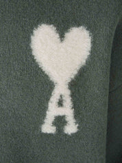 Heidi dames trui – zachte pullover met hartjesprint en comfortabele pasvorm