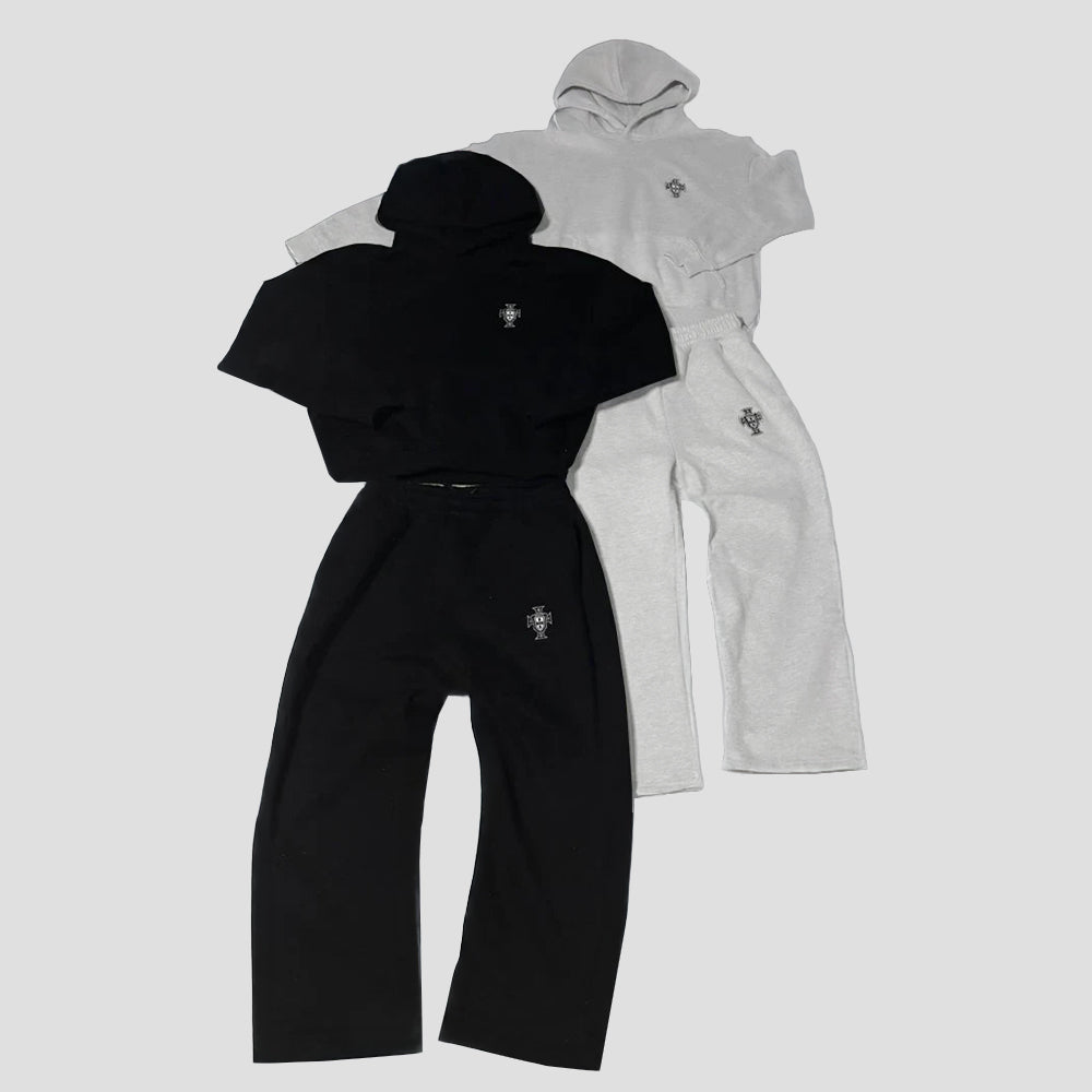 Fudus Portugal luxe trainingspak dames – comfortabel huispak in stijlvol design