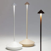 ClarityGlow – Draadloze LED Tafellamp | Dimbare Designlamp voor Binnen & Buiten