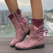 SELINA dames winterlaarzen – waterdichte boots met fleece voering & gripzool