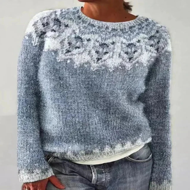 SILVIA | Retro Herfsttrui | Vintage Charme voor de Herfst