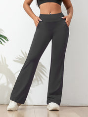 Vienna dames yogabroek | Flared yogabroek met hoge taille | Comfortabele sportbroek
