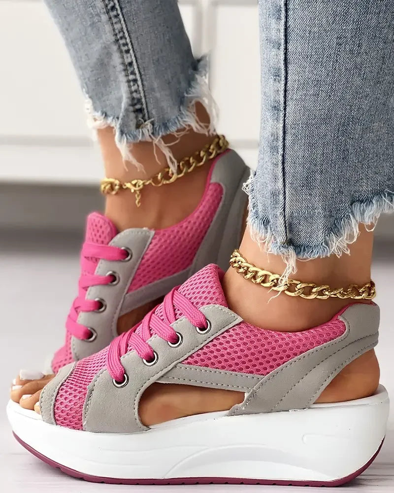 Orthopedische muffin-sandalen dames | Comfortabele zomersandalen met ondersteuning