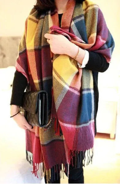 Kasjmier Sjaal Dames – Coleen | Zachte & Warme Sjaal met Stijlvol Design