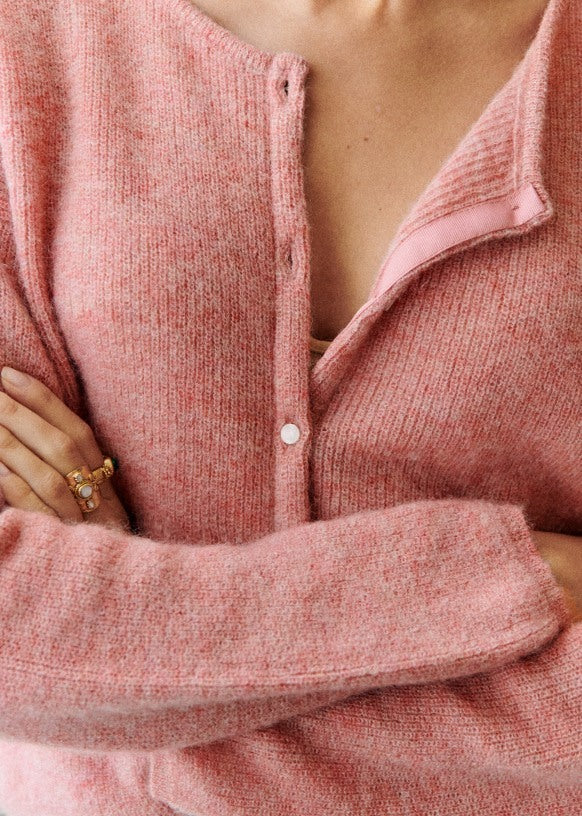 Superzacht Knit Vest met Knopen – Luxe Gebreid Vest voor Herfst & Winter