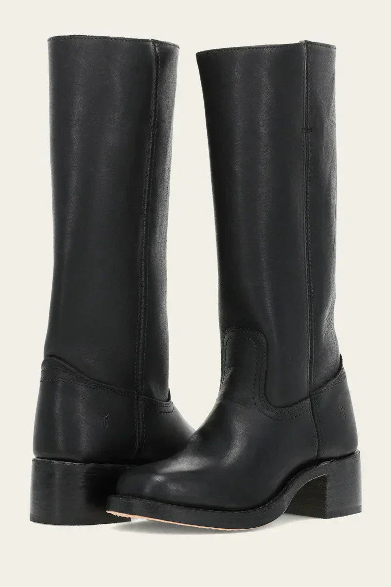 Agatha dames laarzen | Leren laarzen met elegante pasvorm | Luxe en comfort