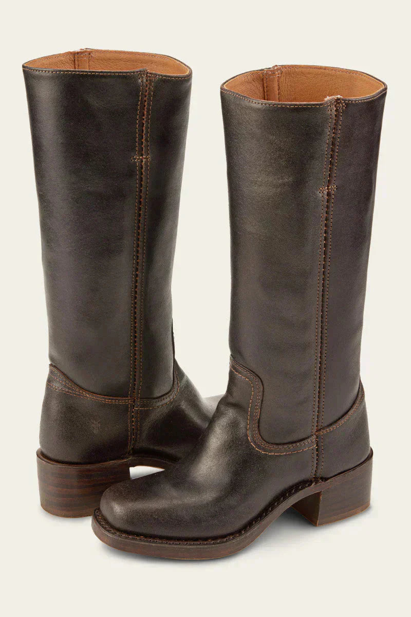 Agatha dames laarzen | Leren laarzen met elegante pasvorm | Luxe en comfort
