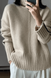 Liv Zachte Kasjmiermix Damestrui – Luxe Coltrui met Comfortabele Pasvorm