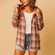 Lieke Casual Jas Dames – Button-Up Tussenjas met Borstzak & Knoopmanchetten