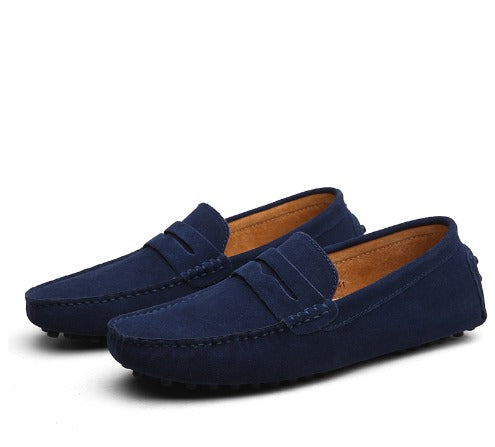 HARVEY | Italiaanse Suède Loafer | Luxe & Comfortabele Instappers
