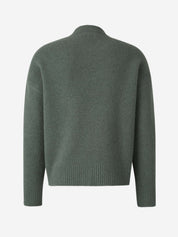 Heidi dames trui – zachte pullover met hartjesprint en comfortabele pasvorm