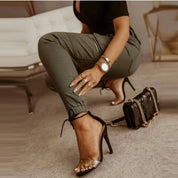 Dames Cargo Jeans – Trendy Spijkerbroek met Steekzakken & Comfortabele Pasvorm