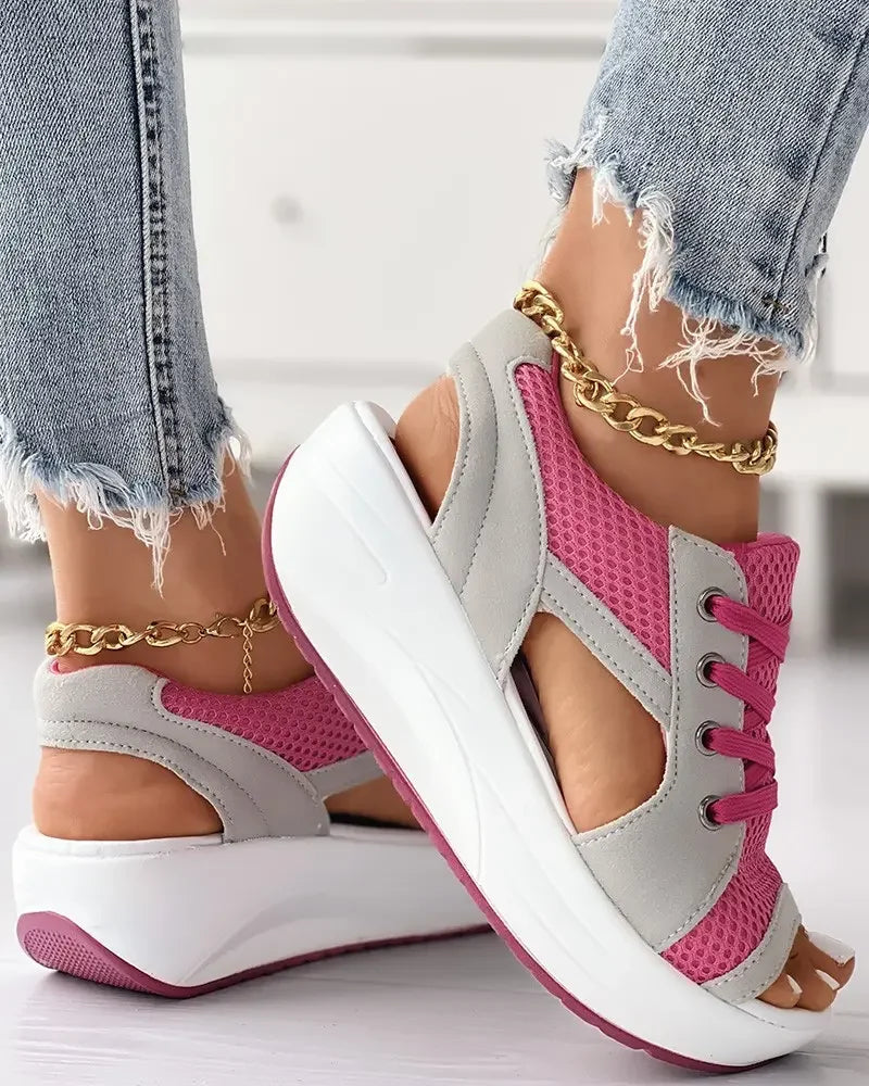 Orthopedische muffin-sandalen dames | Comfortabele zomersandalen met ondersteuning